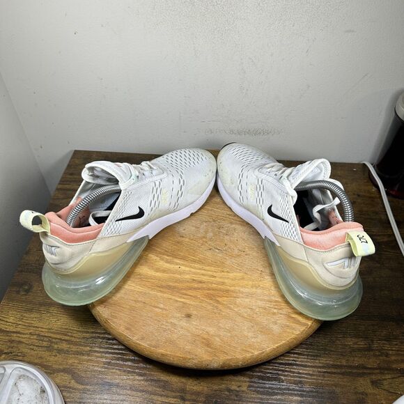Nike Air Max 270 Shoes Mens Size 9 White Pastel DQ7642-100 Running Sneakers main image 6
